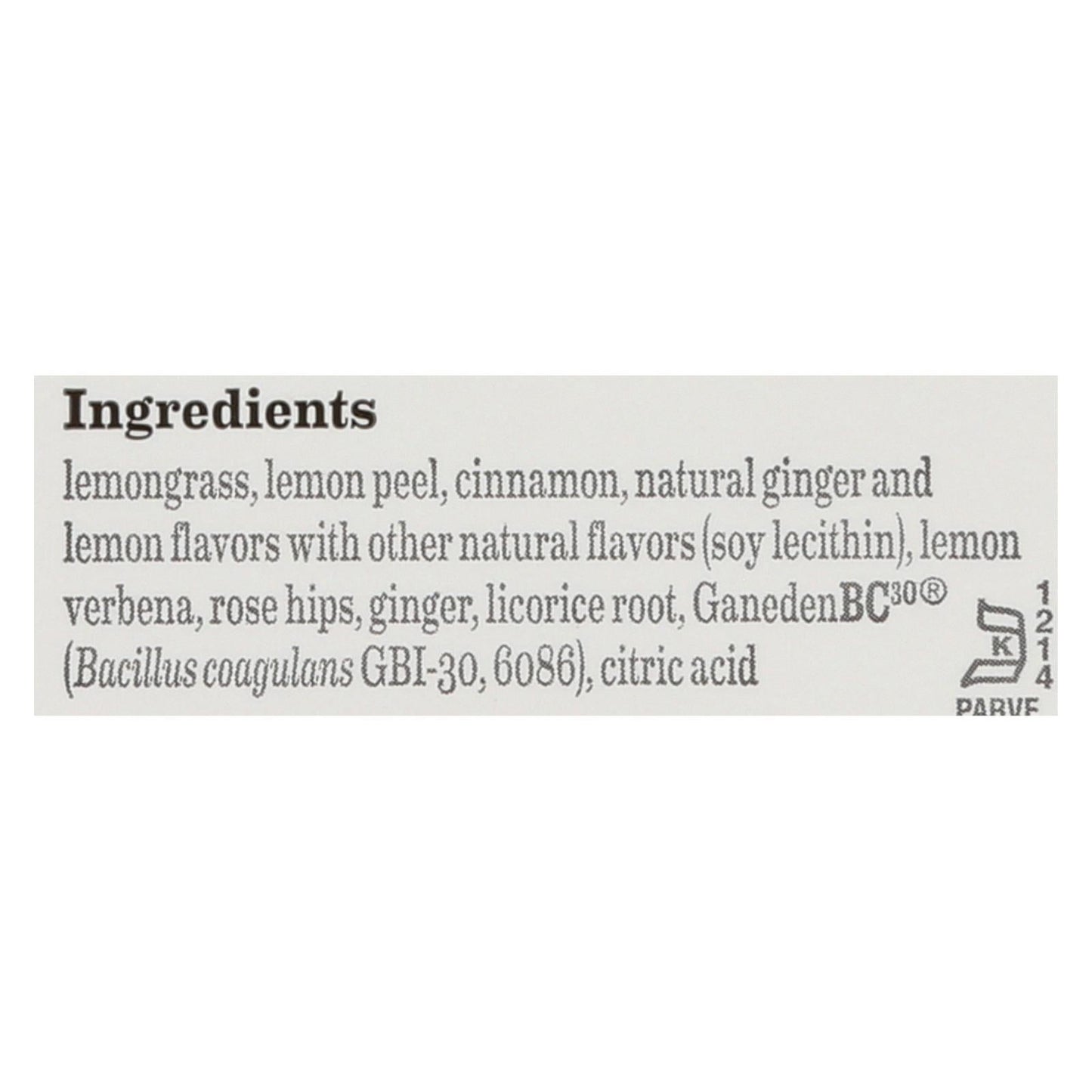 Bigelow Lemon & Ginger Plus Herbal Tea, 18 Tea Bags, Pack of 6