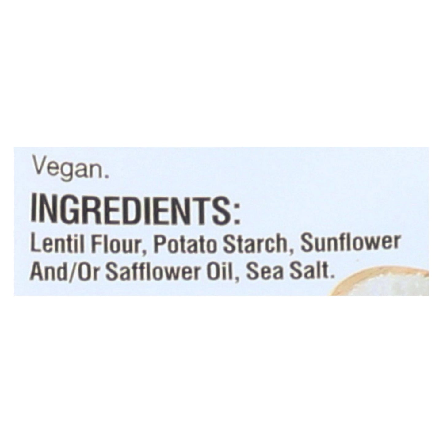 Simply 7 Lentil Chips (Pack of 12) - Sea Salt - 4 Oz.