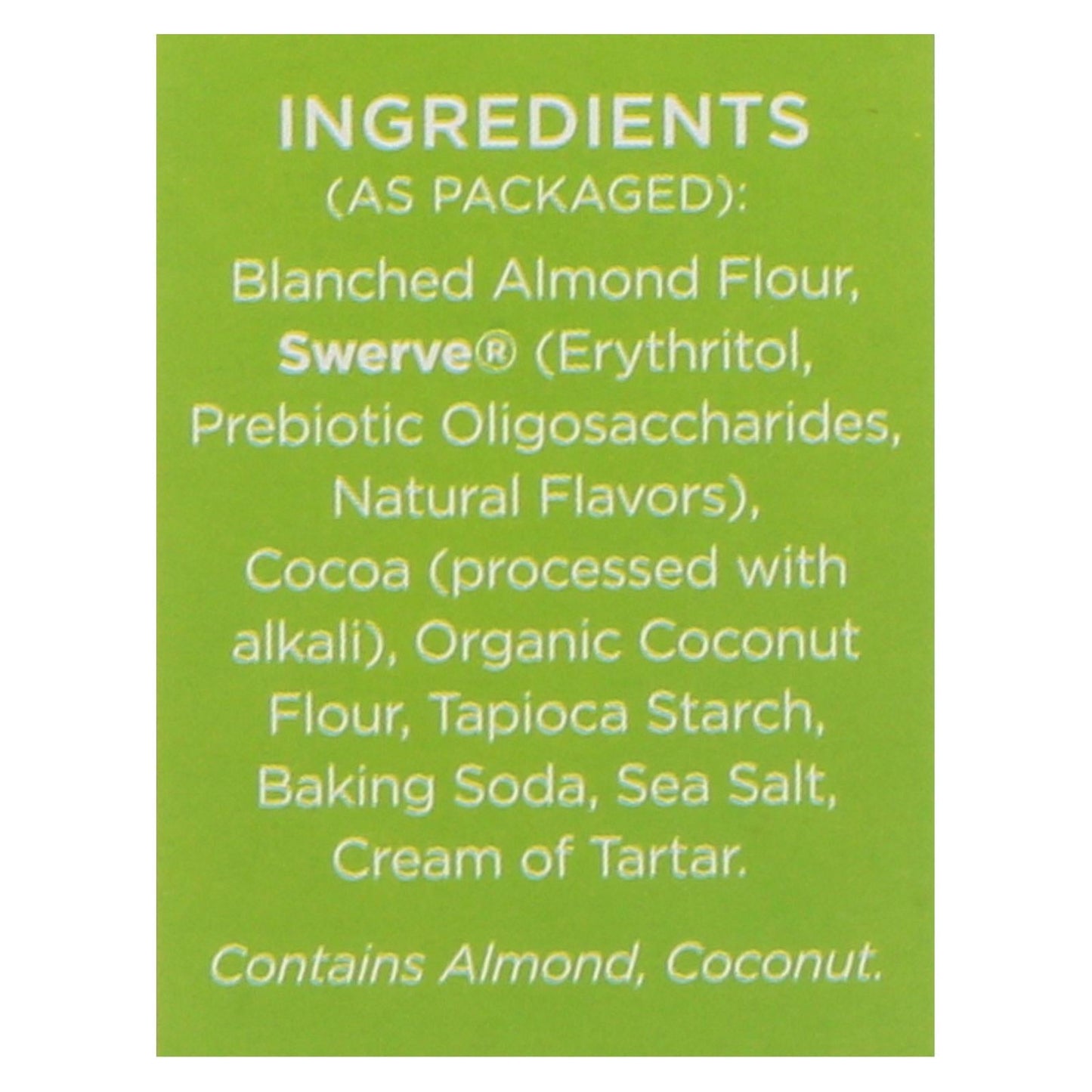 Swerve Sweets Low-Carb Chocolate Cake Mix (Pack of 6 - 10.6 Oz. Each)