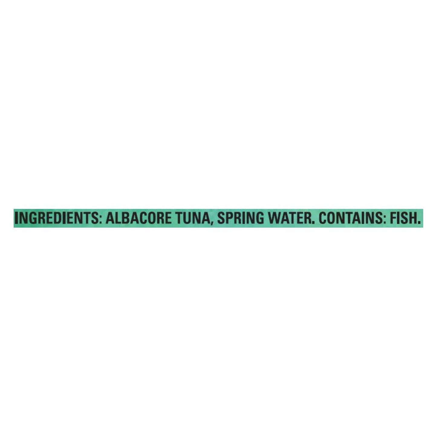 Natural Sea Unsalted Solid White Wild Albacore Tuna (12 - 5 Oz. Cans)