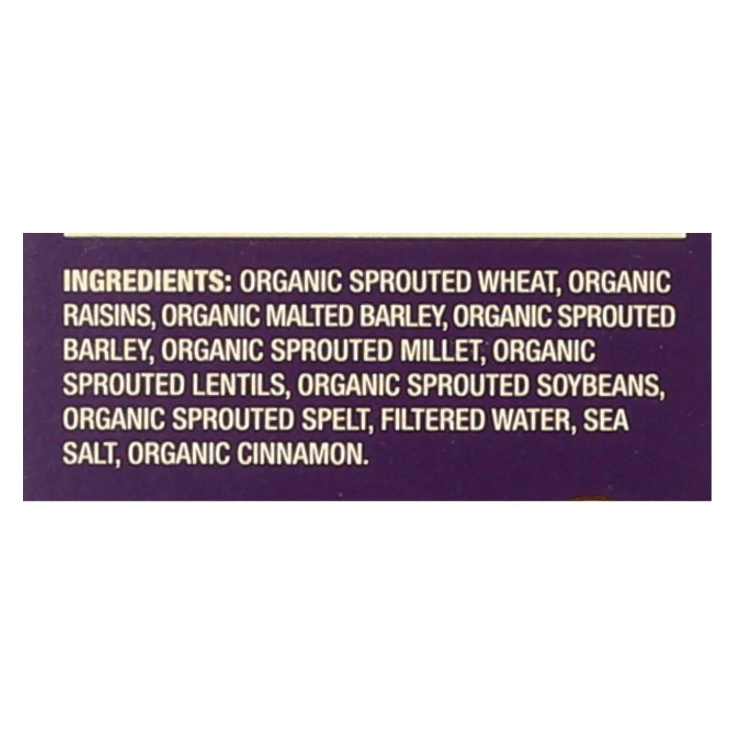 Organic Ezekiel 4:9 Sprouted Whole Grain Cinnamon Raisin Cereal - 6 Pack