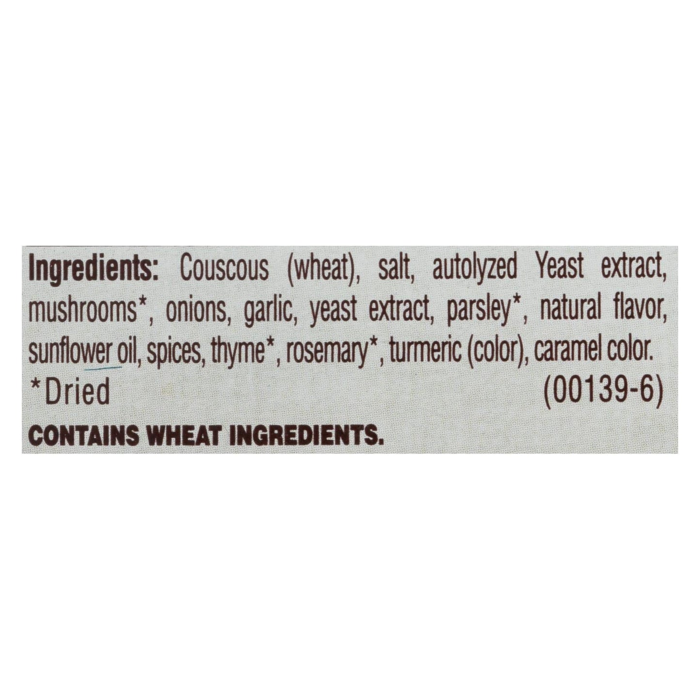 Near East Wild Mushroom and Herb Couscous, 5.4 Oz. Pack of 12