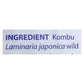 Eden Foods Kombu Sea Vegetable Wild Hand Harvested 2.1 oz (Pack of 6)