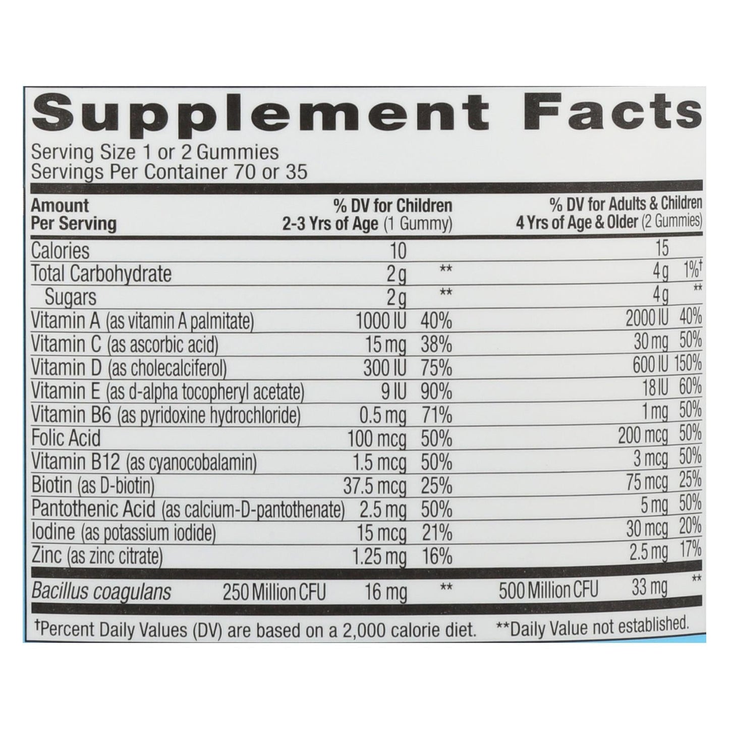 Olly Multivitamin Jelly Gummy for Kids, Berry, 70-Count Pack