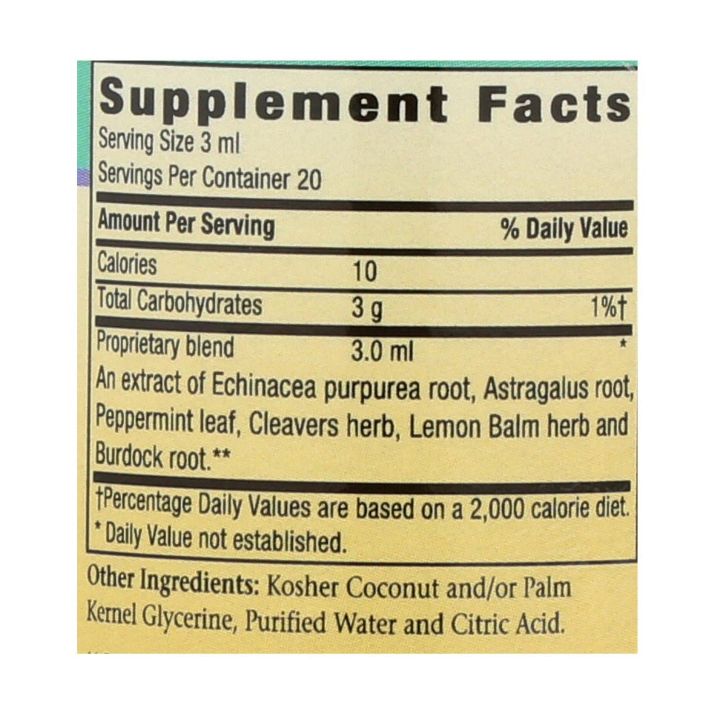 Herbs For Kids Echinacea Astragalus Liquid Extract - 2 Fl Oz.