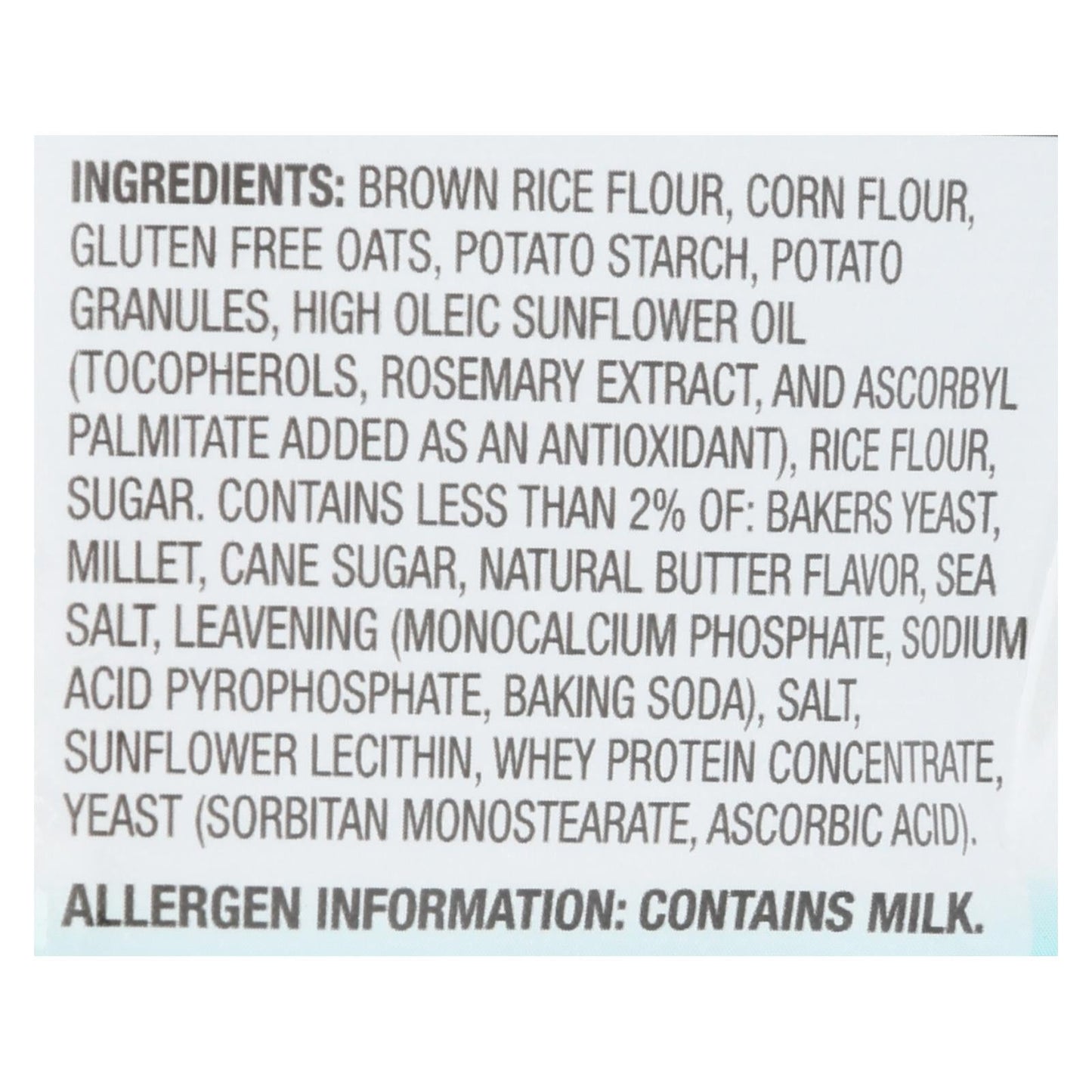 Milton's Gluten-Free Crispy Sea Salt Baked Crackers - 4.5 Oz. (Pack of 12)