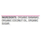 Woodstock Premium Organic Sweet Banana Chips (Pack of 8) - 6 Oz.