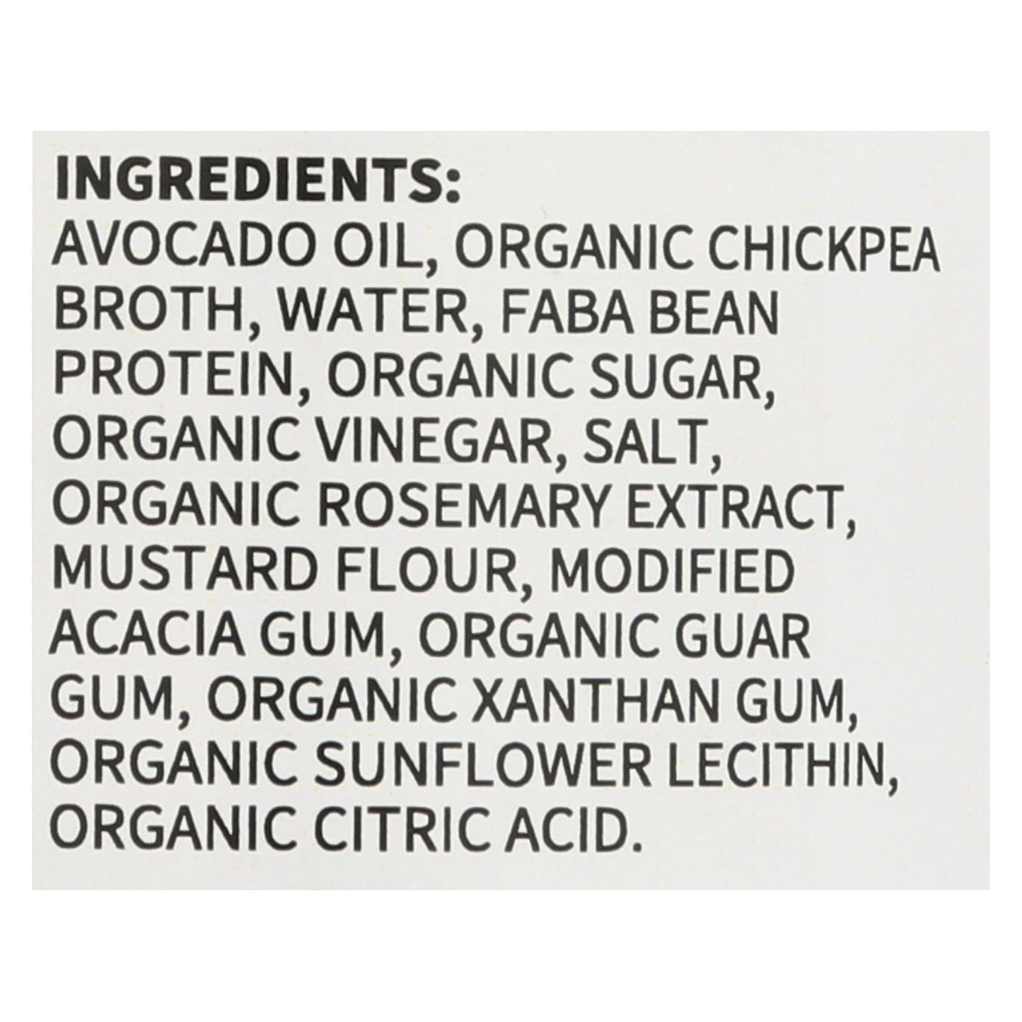 Chosen Foods Avocado Oil Vegan Mayo, 12 Oz. Pack of 6