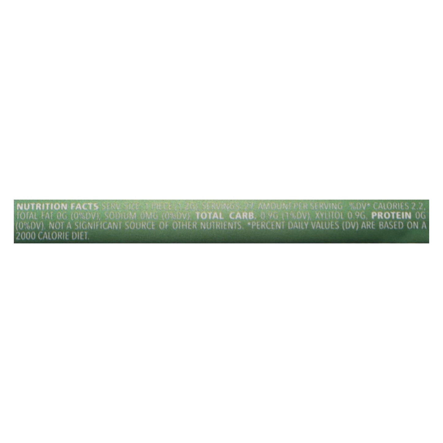 Spry All Natural Spearmint Sugar-Free Chewing Gum (Pack of 6 - 27 Ct.)