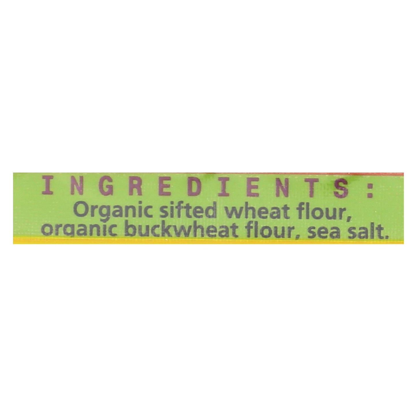 Organic Planet 8 Oz. Pack of 12 Organic Soba Noodles