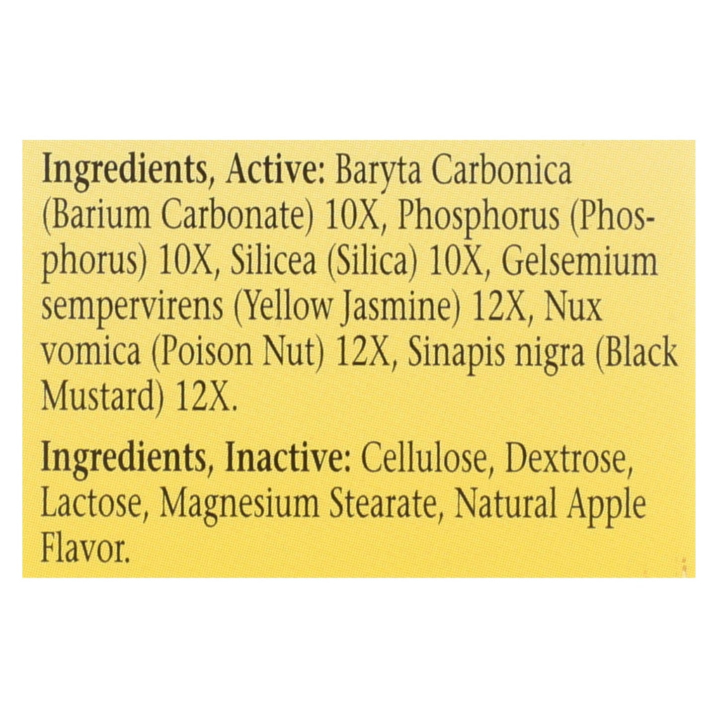 NatraBio A+ Attention Support, 125 Tablets