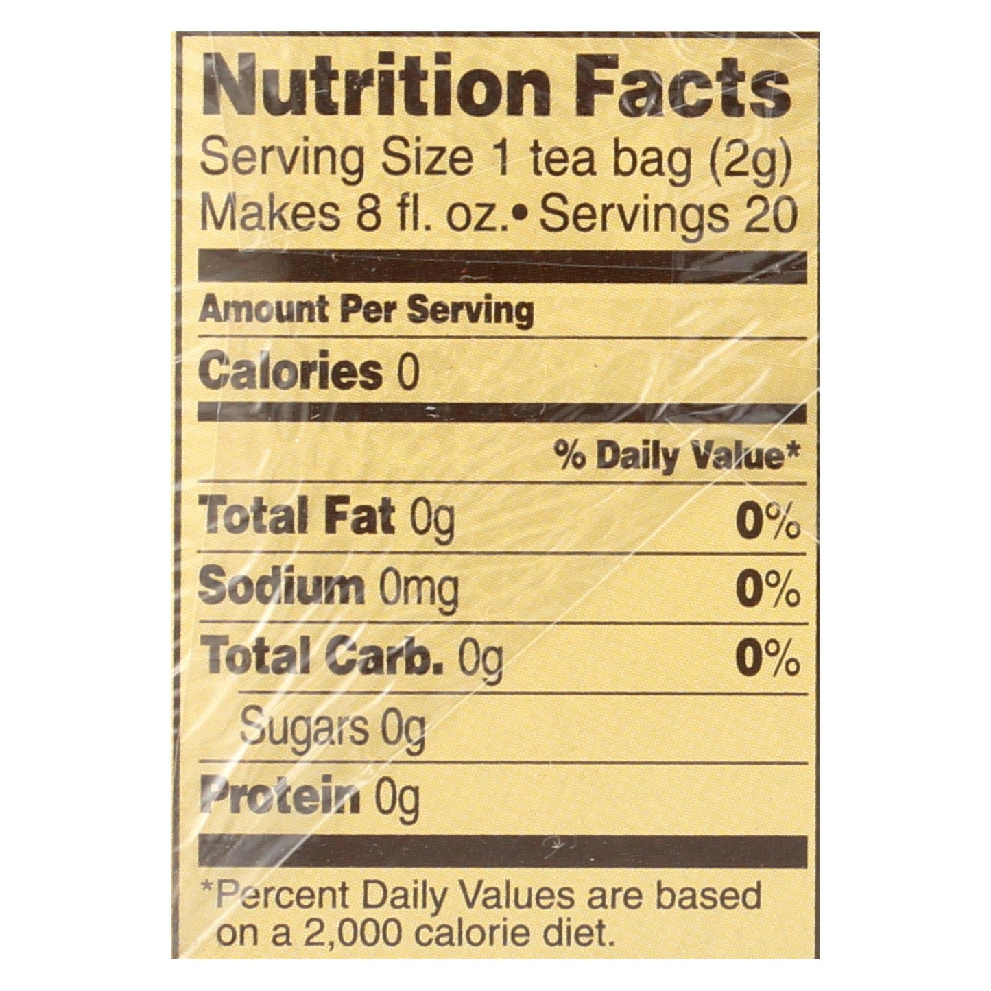 Celestial Seasonings Madagascar Vanilla Red Tea Caffeine Free (Pack of 6 - 20 Tea Bags)