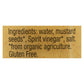 Bornier Organic Dijon Mustard (Pack of 6 - 7.4 oz)