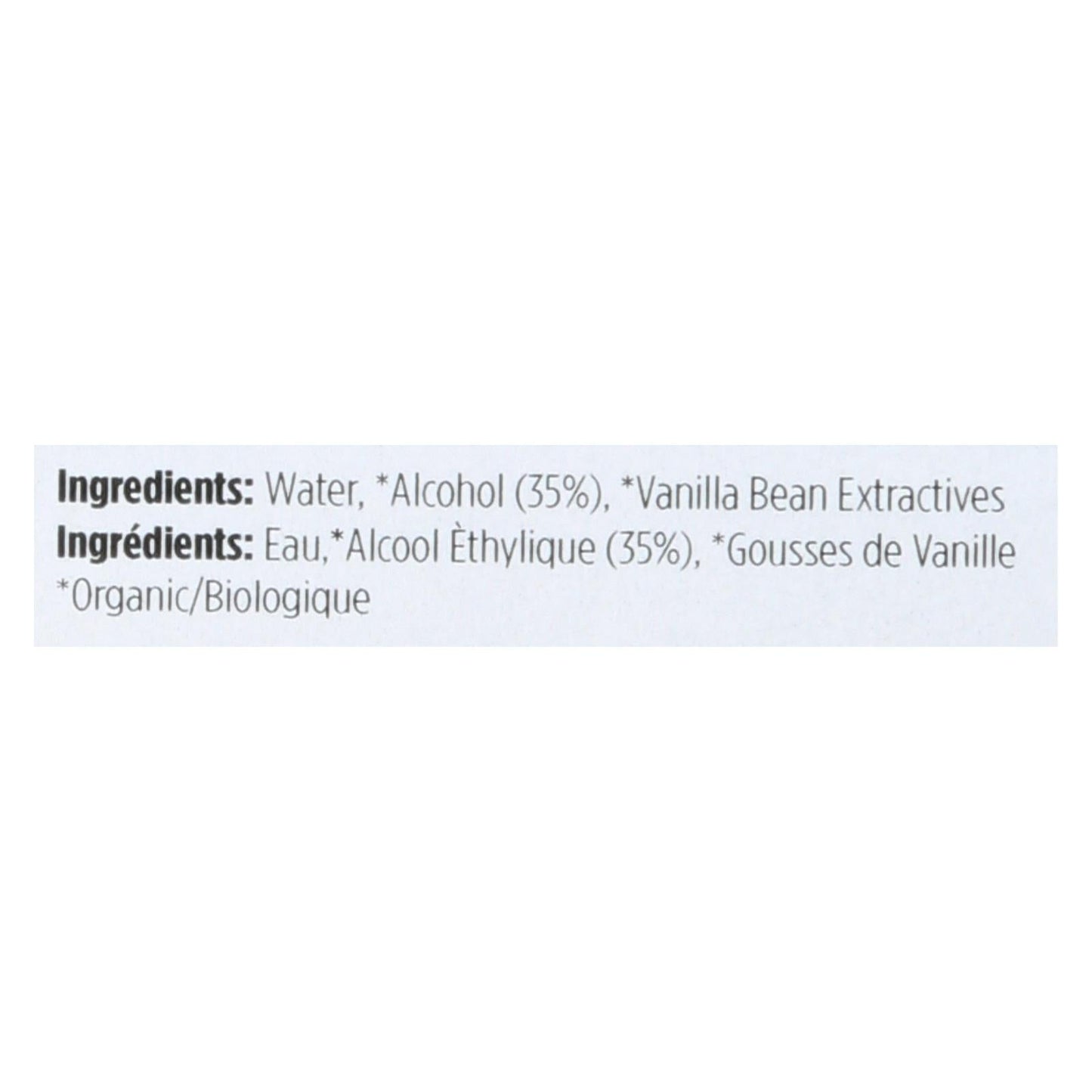 Spicely Organics Pure & Gluten-Free Vanilla Extract, 2 Fl Oz (Pack of 6)