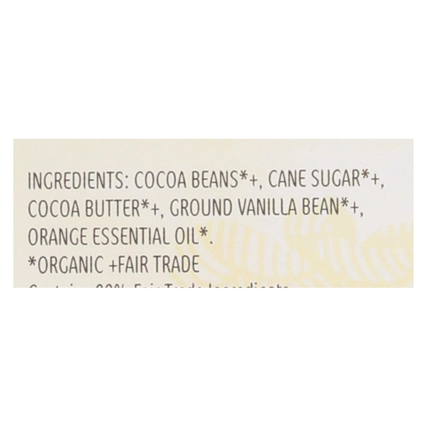 Organic Theo Chocolate Bar - Classic Dark (70% Cacao) with Orange - 3 Oz Bars (Pack of 12)