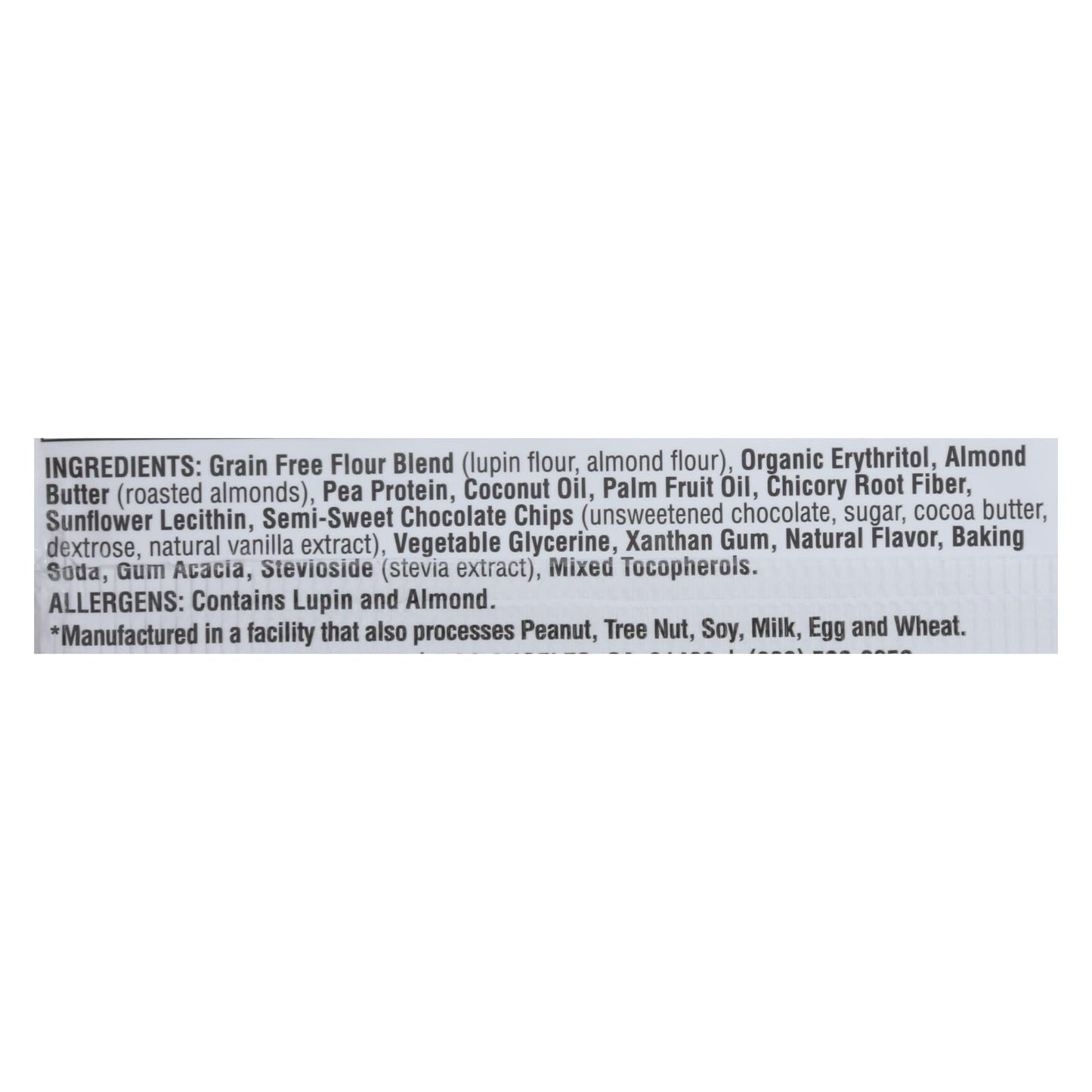 Lenny & Larry's Keto Chocolate Chip Cookies, 1.6 Oz., Pack of 12