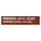 Westbrae Foods Organic Garbanzo Beans, 15 Oz Pack of 12