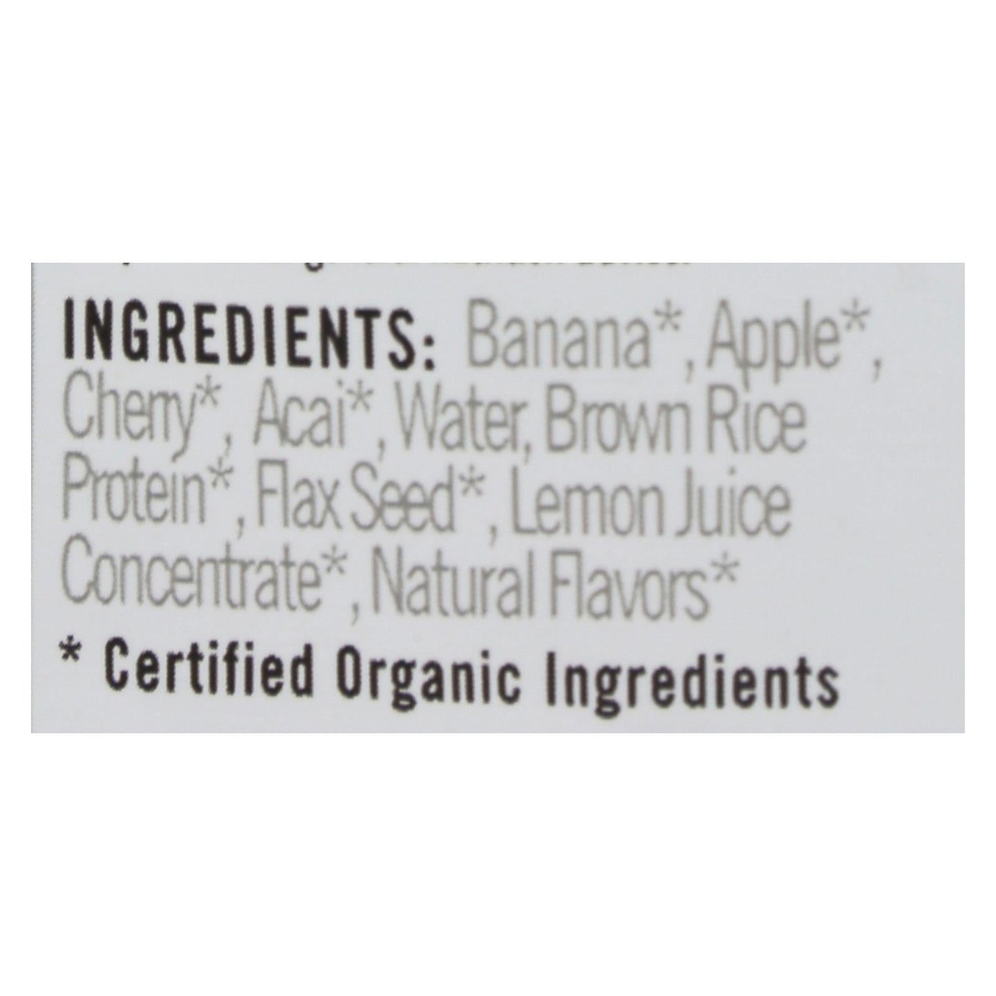 Noka Superfood Smoothie, Cherry Acai — Pack of 24, 4.22 oz. Each