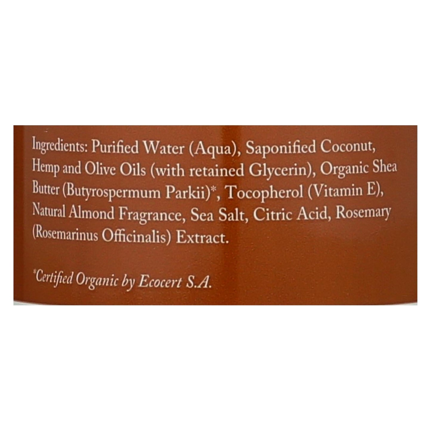 Dr. Woods Organic Shea Butter Almond Pure Castile Soap - 8 Fl Oz
