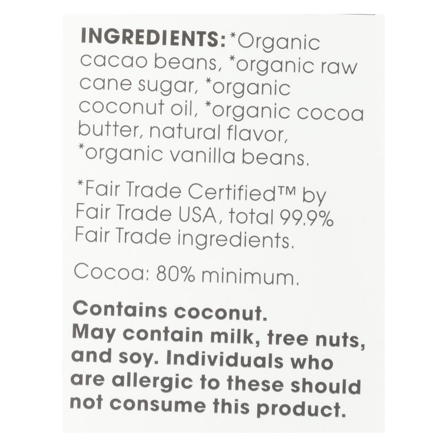 Alter Eco Truffle Sprinkled Dark Chocolate (Pack of 8 - 4.2 Oz.)