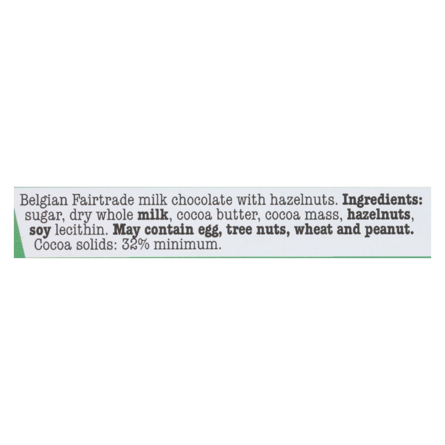 Tony's Chocolonely Milk Hazelnut Chocolate Bar (Pack of 15 - 6.35 Oz.)