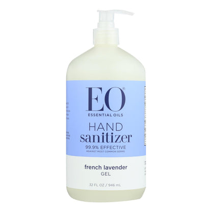 Eo Products Hand Sanitizing Gel with Lavender Essential Oil (Pack of 32 Oz.)