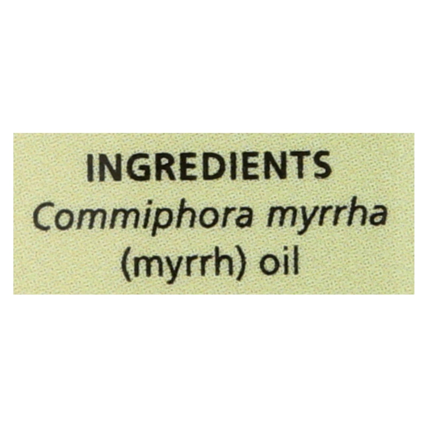 Aura Cacia Myrrh Essential Oil, 0.5 Fl Oz