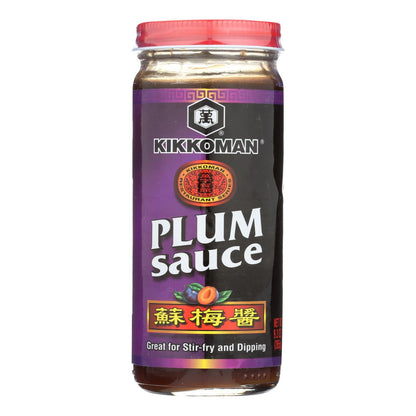 Kikkoman Premium Plum Sauce, 9.2 Oz, Case of 12
