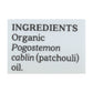 Aura Cacia Organic Patchouli Essential Oil - .25 Oz.