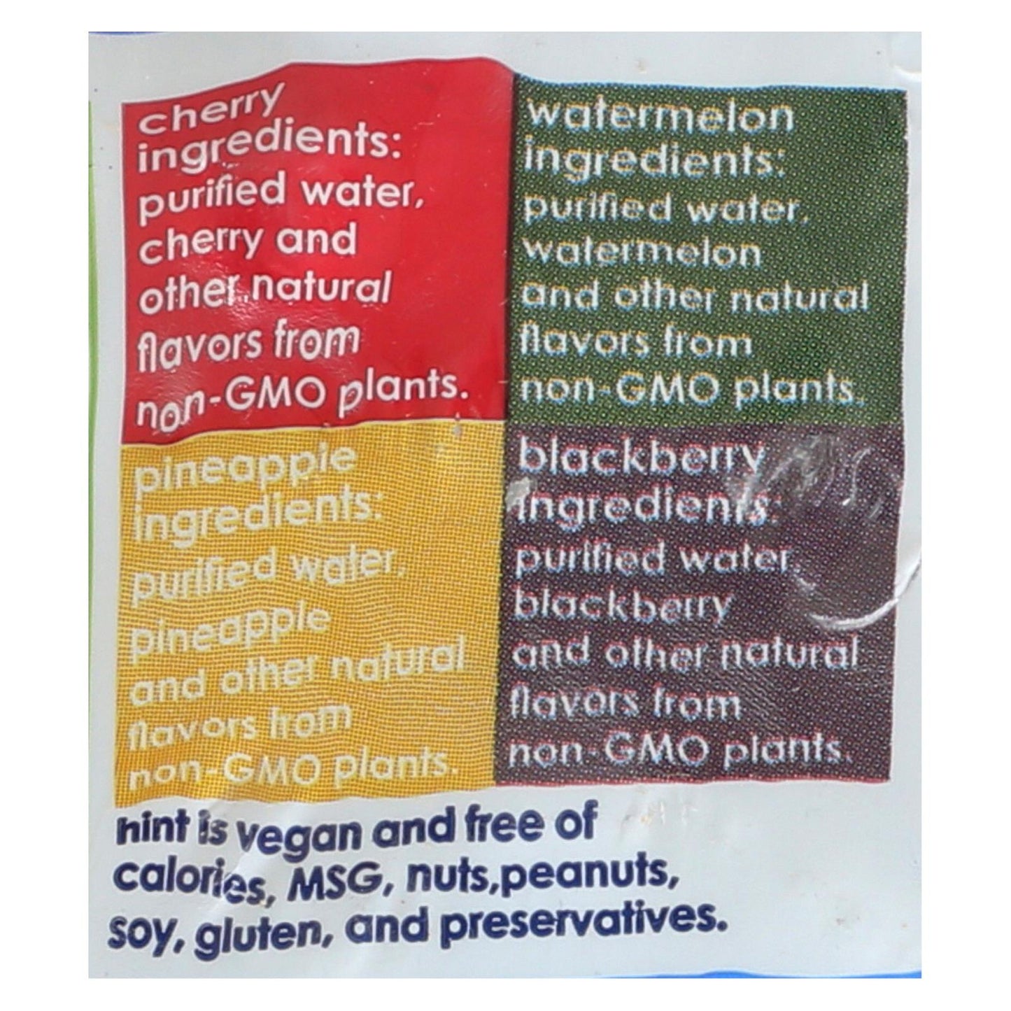Hint Fruit-Infused Water - Case of 12 - 16 Fl. Oz.