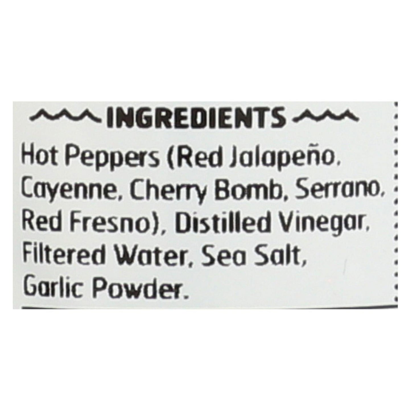 The Brinery Hot Louisiana Style Sauce (Pack of 12 - 5 Fz. Each)