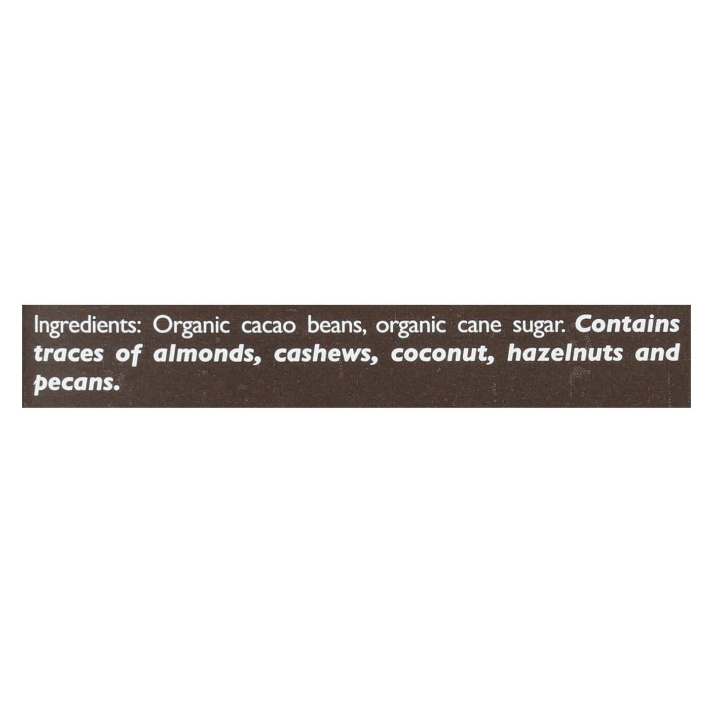 Taza Organic Dark Chocolate Bar - Wicked Dark (Pack of 10) - 2.5 Oz.