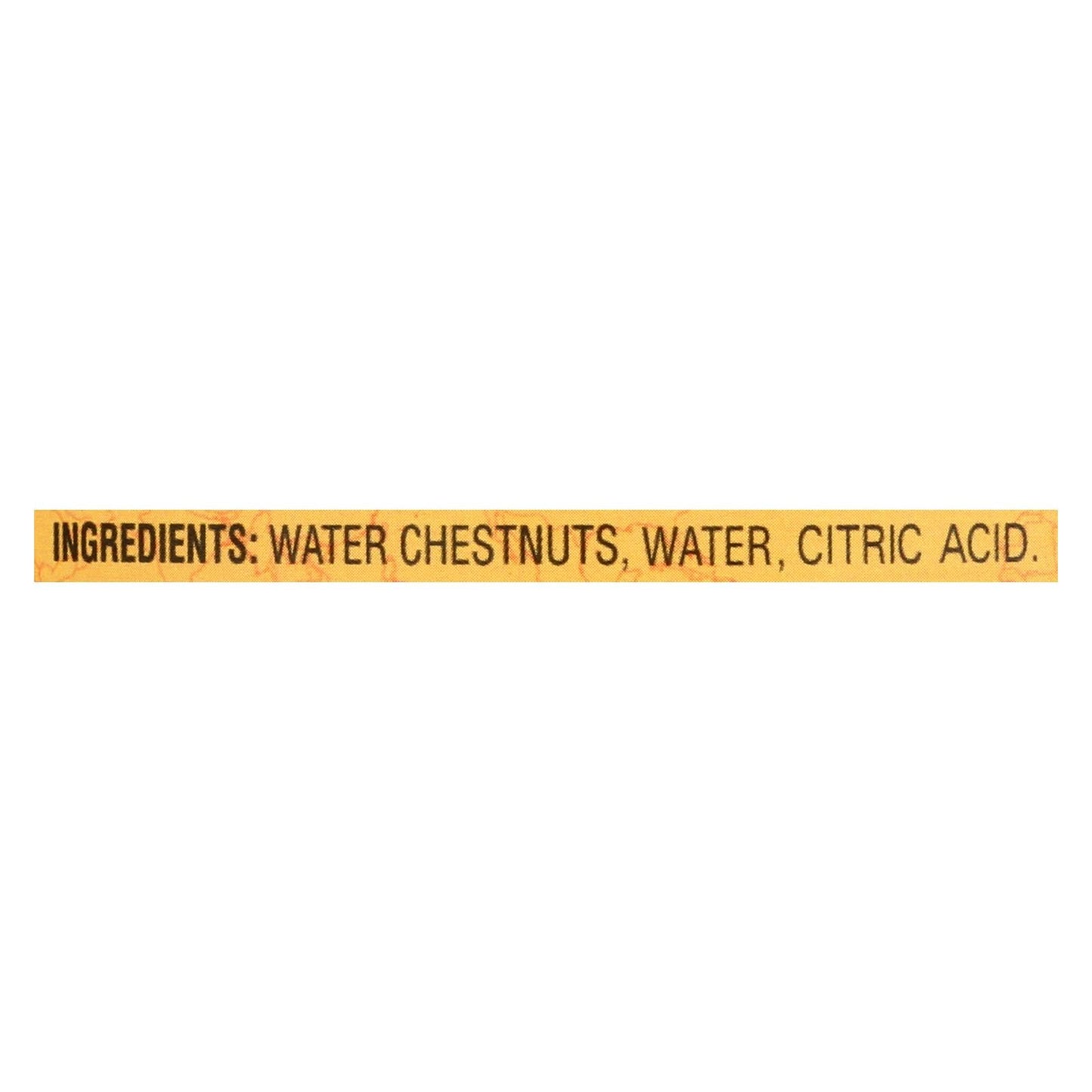 Whole Reese Water Chestnuts - (Pack of 24) - 8 Oz.