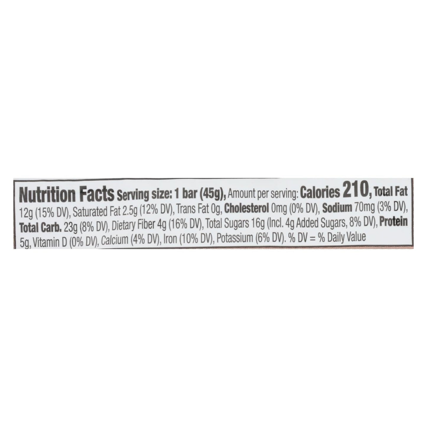 Larabar Original Fruit & Nut Bar - Almond Butter Chocolāte Chip (Pack of 16, 1.6 Oz.)