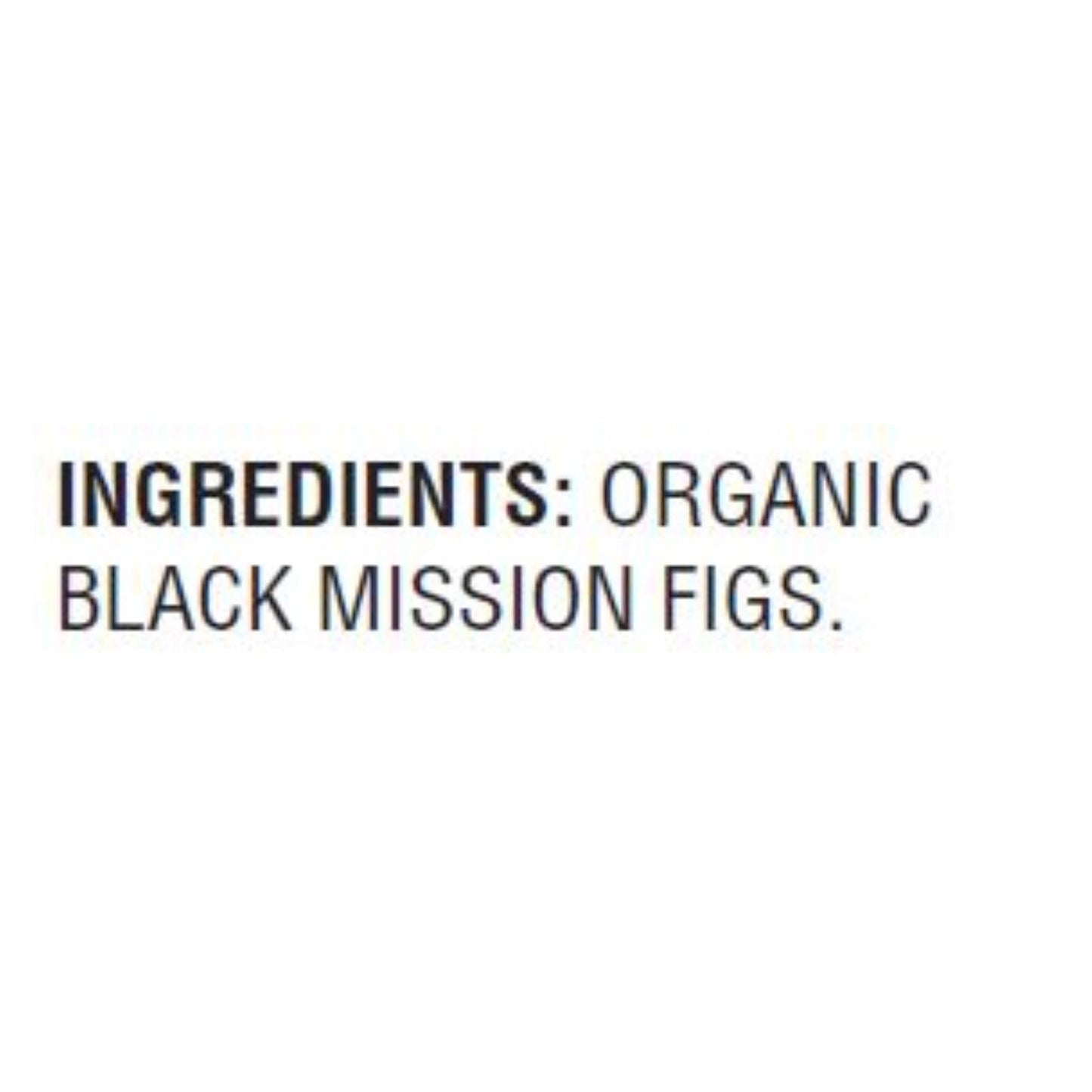 Woodstock Organic Unsweetened Black Mission Figs, 10 oz. Pack, Case of 8
