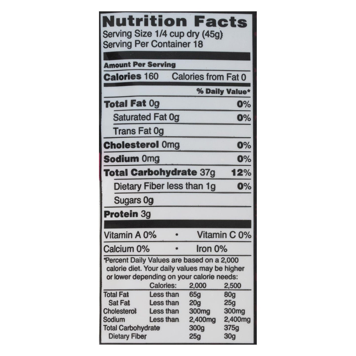 Della Jasmine White Rice - Case of 6 - 28 Oz.