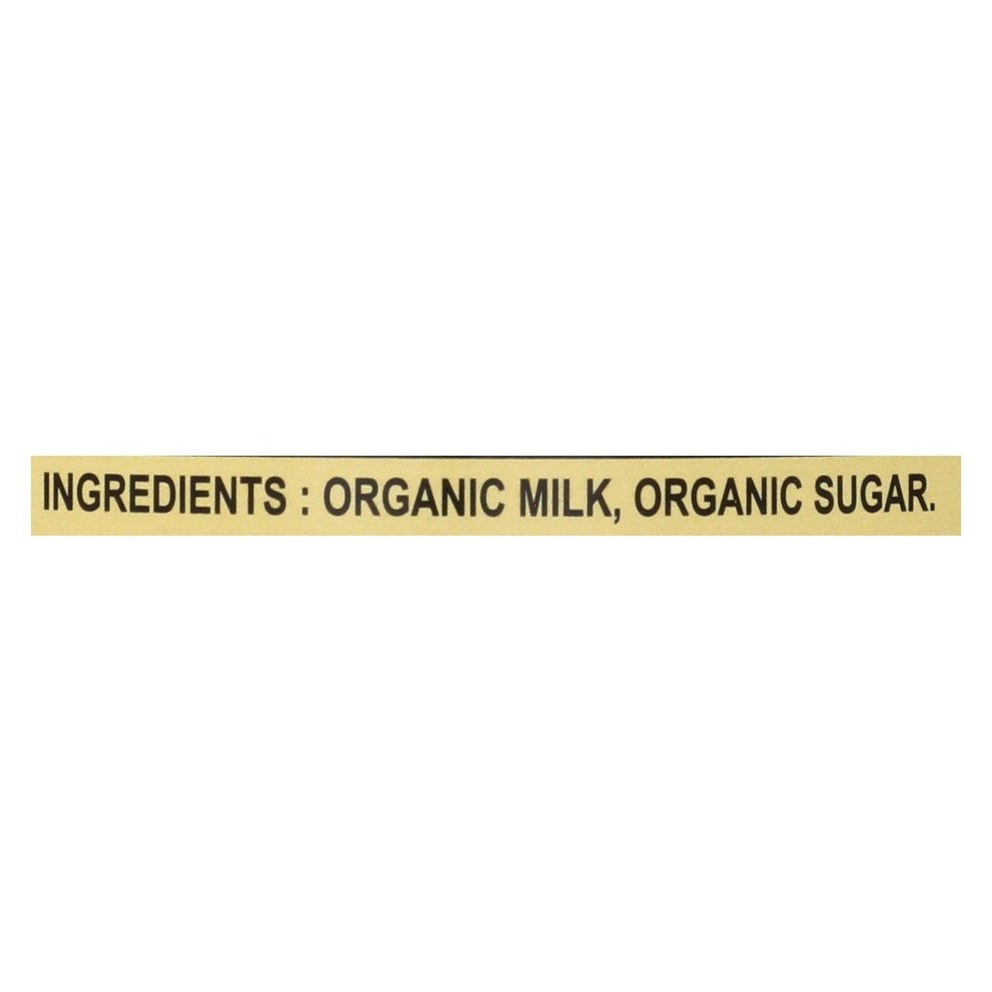 California Farms Organic Sweetened Condensed Milk - 14 Oz Can - Case of 24
