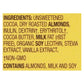 Lily's Sweets Dark Chocolate Almond Bars: 12-Pack, 3 Oz Each, 55% Cocoa Richness