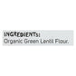 Tolerant Gluten-Free Green Lentil Rotini Pasta (Pack of 6 - 8 Oz.)