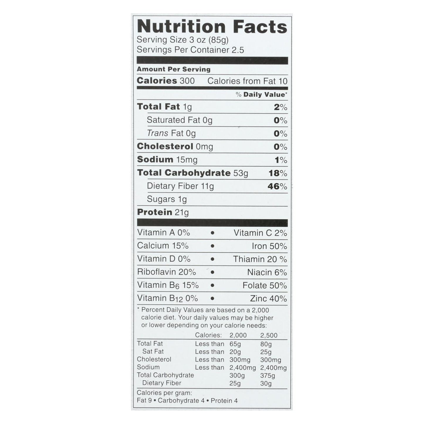 Tolerant Gluten-Free Green Lentil Rotini Pasta (Pack of 6 - 8 Oz.)