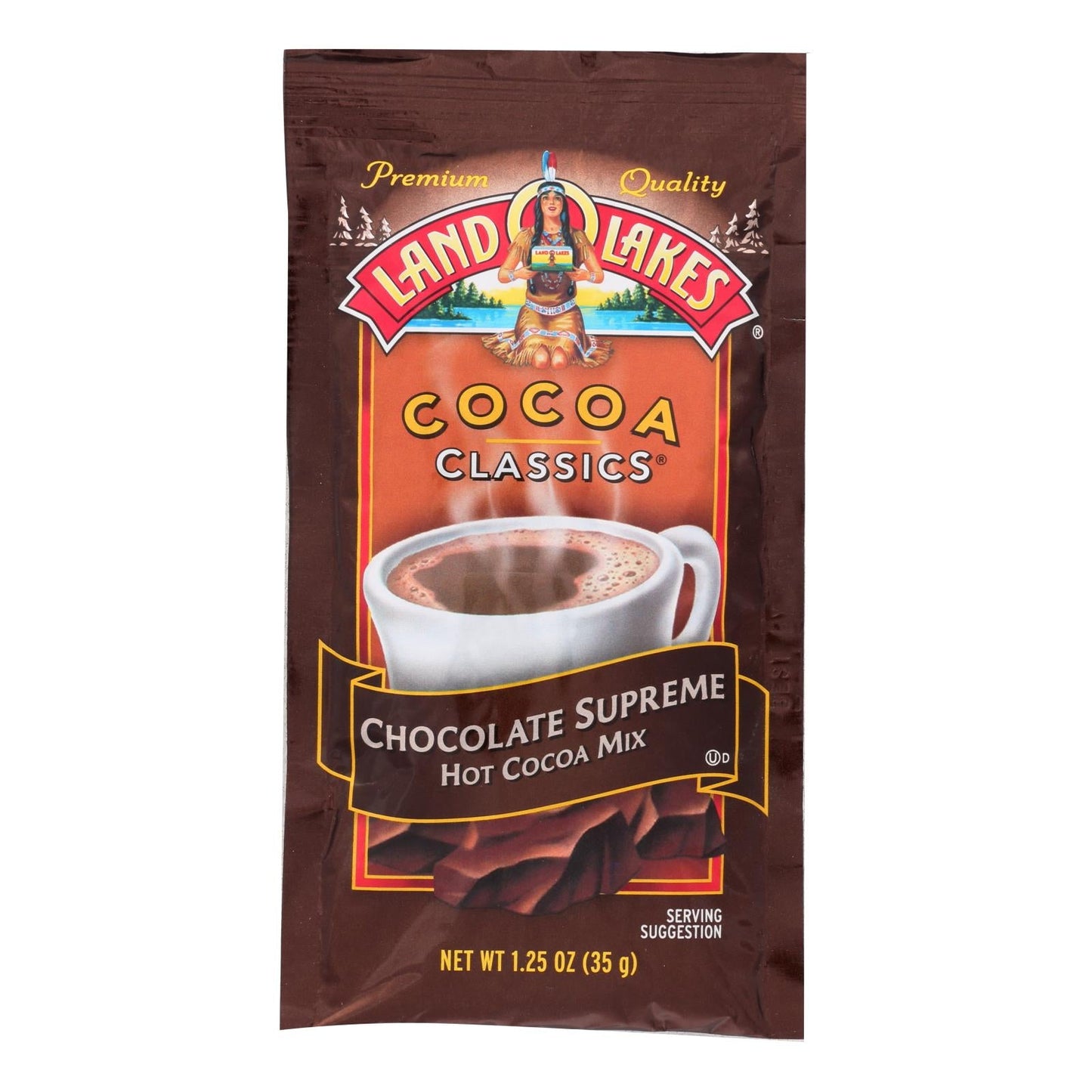 Land O'Lakes Cocoa Classic Mix Hot Cocoa (12 Pack - 1.25 Oz Pouches)