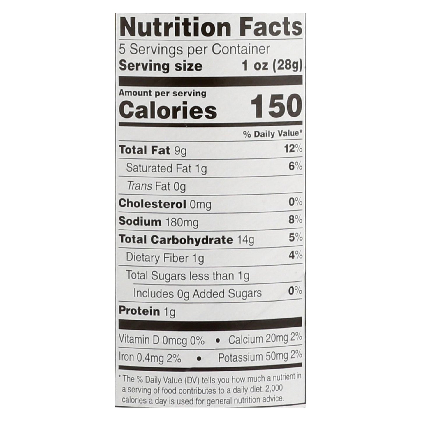 Sensible Portions Garden Veggie Chips In Canister, Pack of 12 - 5 Oz.