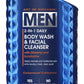 Giovanni Deep Clean 2-in-1 Body Wash & Facial Cleanser for Men - 16.9 Oz