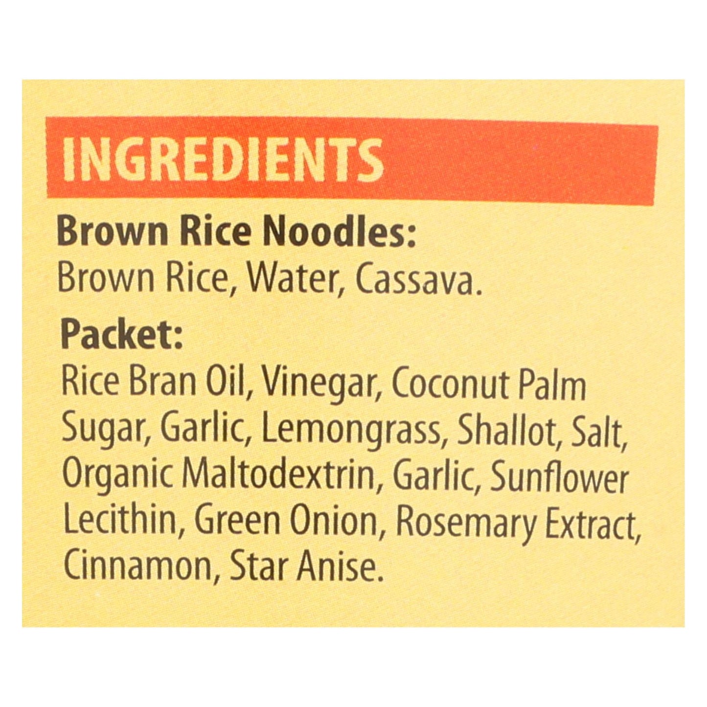 Star Anise Foods Pho Noodle Soup Bowl with Garlic, 1.9 oz, Pack of 6
