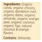 Teeccino Organic Dandelion Coconut Herbal Tea (Pack of 6, 10 Bags)