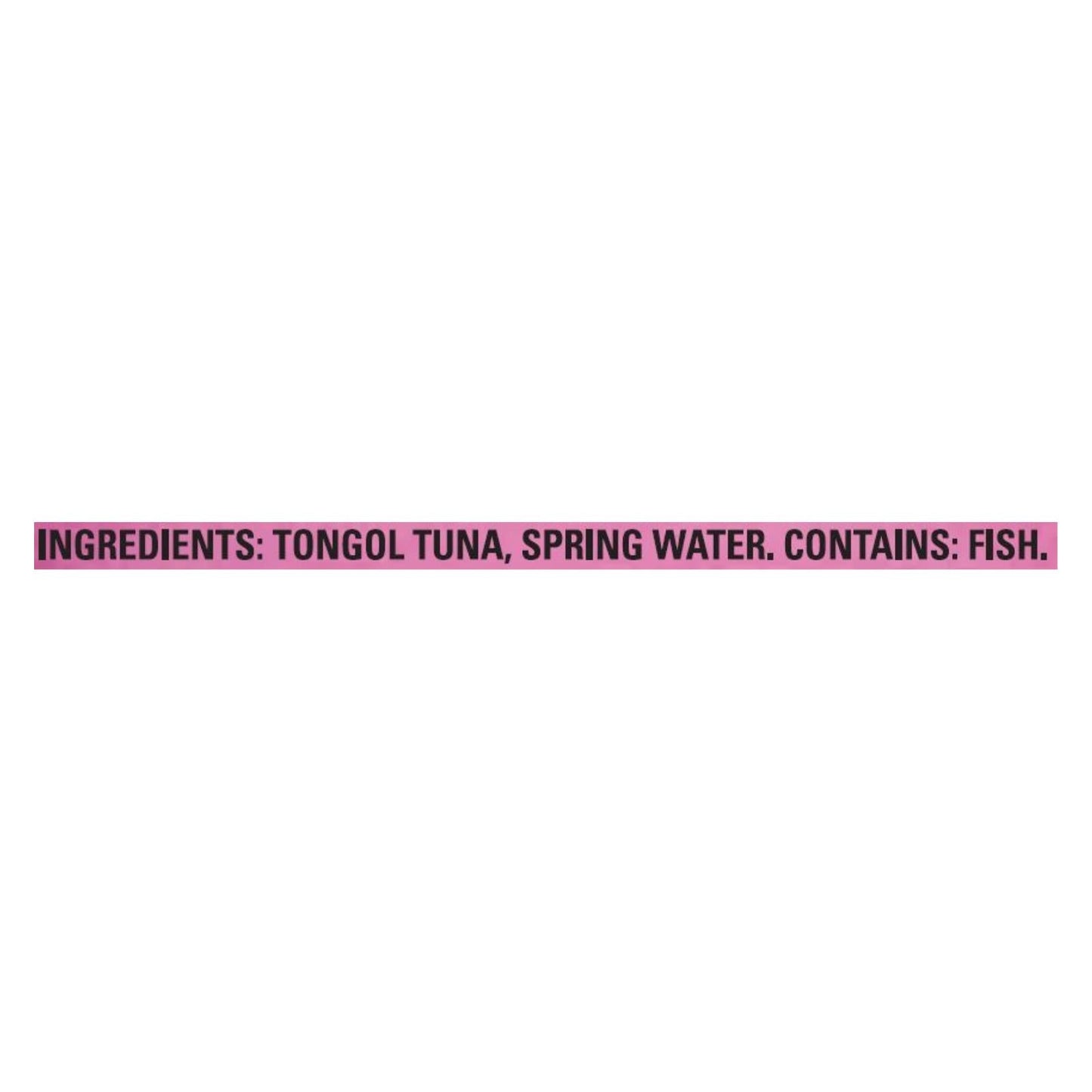 Natural Sea Wild Caught Natural Tongol Tuna - Unsalted Chunk Light, 5 Oz (Pack of 12)