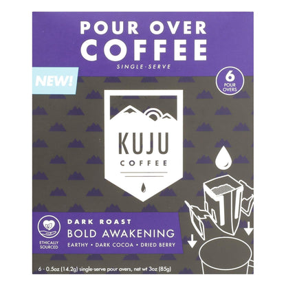 Kuju Coffee - Awakening Blend Travel (Pack of 4 - 3 oz. Bags)