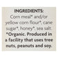 Nature's Path Organic Honey'd Corn Flakes Cereal - 10.6 Oz., Pack of 12