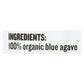 Madhava Organic Amber Agave Honey Nectar, 11.75 Fl Oz, Pack of 6