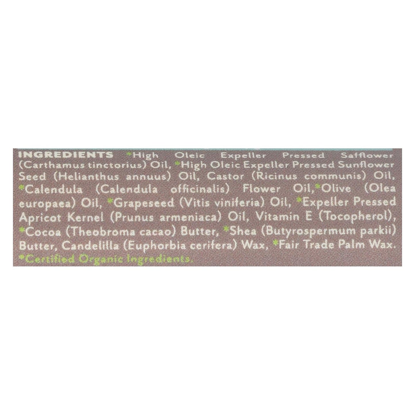 Soothing Touch Vegan Unscented Lip Balm, 2 Pack of .25 Oz